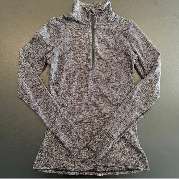 Lululemon Race Your Pace Rulu Half Zip, Dark Gray Heather, Women’s 4 - Picture 3 of 7